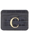 CHLOÉ C LEATHER CARD HOLDER,P00395402