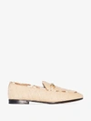 GUCCI GUCCI JORDAAN WOVEN-STYLE LOAFERS,577376GZ61013969779