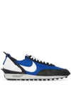 Nike Undercover Daybreak Leather-trimmed Nylon And Suede Sneakers In Blue