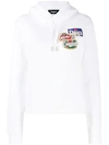 DSQUARED2 LOGO PATCH HOODIE