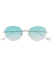 Eyepetizer Frameless Sunglasses In Silver