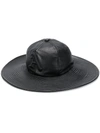 AMBUSH AMBUSH WIDE BRIM HAT - BLACK