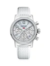 Chopard Women's Mille Miglia Stainless Steel & Diamond Chronograph Watch In Silver