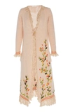 LOVESHACKFANCY VALENCIA FLORAL EMBROIDERED DUSTER,758902