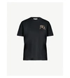 JW ANDERSON LOGO-EMBROIDERED COTTON-JERSEY T-SHIRT