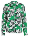 ALEXIS ALEXIS SYLVIE FLORAL CREPE BLOUSE,060035054171