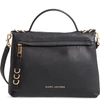 MARC JACOBS THE TWO FOLD LEATHER SATCHEL,M0014827