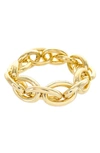 Panacea Link Stretch Bracelet In Gold