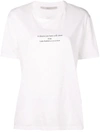 STELLA MCCARTNEY STELLA MCCARTNEY 标语T恤 - 白色