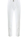 Dolce & Gabbana Cropped Trousers In White