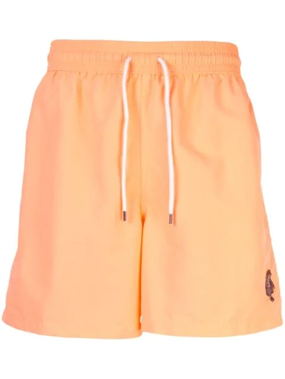 Polo Ralph Lauren 绅士泰迪熊泳裤 - 橘色 In Orange
