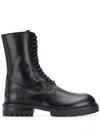 ANN DEMEULEMEESTER LACE UP BOOTS