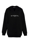 GIVENCHY OVERSIZE COTTON HOODIE,10976009