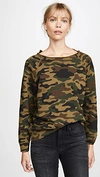 NILI LOTAN LUKA SCOOP NECK SWEATSHIRT