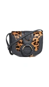 See By Chloé Hana Small Saddle Bag In Black