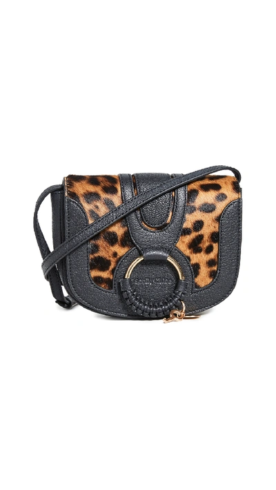 See By Chloé Hana Small Saddle Bag In Black