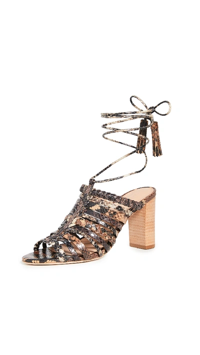 Ulla Johnson Rayna Heel Sandals In Umber