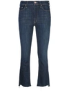 MOTHER INSIDER CROPPED JEANS