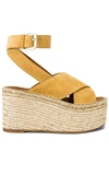 Alohas Vegas Wedge In Gold