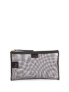 FENDI FF motif mesh pouch