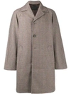 PRADA TWEED SINGLE-BREASTED COAT