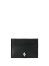 ALEXANDER MCQUEEN SKULL CHARM CARD HOLDER