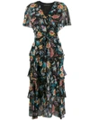 ETRO ETRO FLORAL PRINT DRESS - 黑色