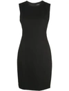 THEORY FITTED MIDI DRESS