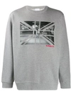 BURBERRY UNION JACK PHOTO PRINT SWEATSHIRT