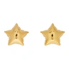 MARC JACOBS MARC JACOBS 金色“THE BALLOON STAR STUDS”耳钉