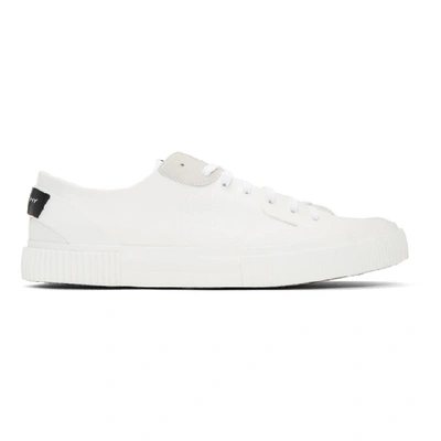 Givenchy White Tennis Light Low Trainers