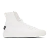 GIVENCHY GIVENCHY WHITE TENNIS LIGHT MID-TOP SNEAKERS