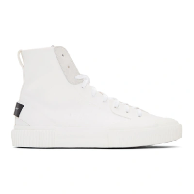 Givenchy Tennis Light High-top Leather Trainers In White