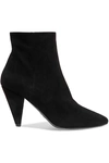 PRADA 90 SUEDE ANKLE BOOTS