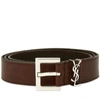 SAINT LAURENT Saint Laurent YSL Leather Belt,554773-0H70Y-203290