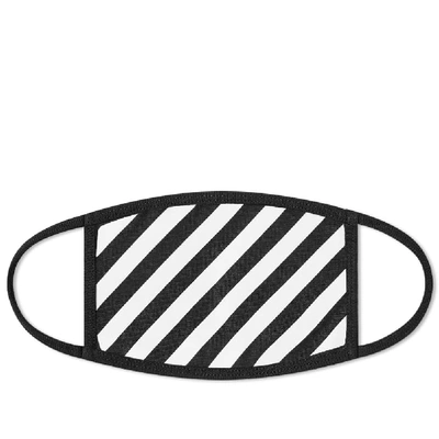Off-white Diagonal Mask In Black