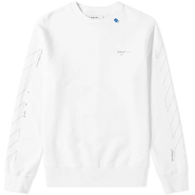 Off-white Unfinished 3m Arrow Crew Sweat