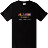 ALLTIMERS Alltimers Fimo Tee,19SU01AP0201-BLK4