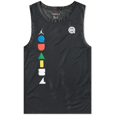 Nike Air Jordan Q54 Vest In Black