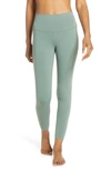 Alo Yoga Airbrush 7/8 High Waist Leggings In Moss