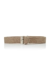 Givenchy Rib-knit Belt  In Neutral