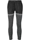 Haculla Fish Net Leggings In Black