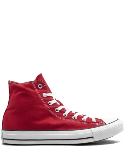 Converse All Star Hi-top Sneakers In Red