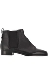 Sergio Rossi Jodie Ring Ankle Boots In Black