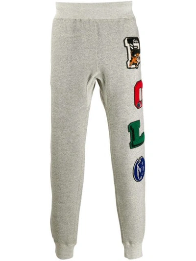 Polo Ralph Lauren Varsity Style Cuffed Track Pants - 灰色 In Grey