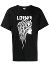 LOEWE LOEWE PRINTED T-SHIRT - 黑色