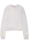 RTA EMMA DISTRESSED TIE-DYED CASHMERE SWEATER