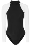 ALL SISTERS SCALENE TWO-TONE SWIMSUIT