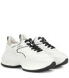 HOGAN MAXI I ACTIVE LEATHER SNEAKERS,P00407198