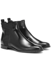 TOD'S LEATHER ANKLE BOOTS,P00410789